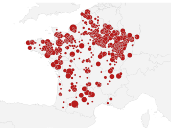 Carte méthaniseurs agricoles Bioénergie International