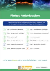 Extrait de fiche valorisation permettant d’étudier les filières valorisant les différents types de biomasse